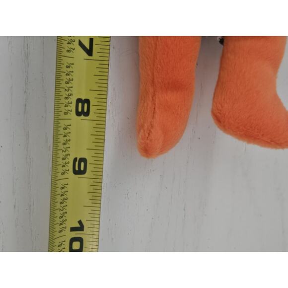 Vintage Plushland Teddy Bear Bean Bag Plush March of Dimes "Stripes" 2000 - Picture 7 of 7